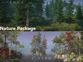 大自然森林包植物3D模型Unity游戏素材资源