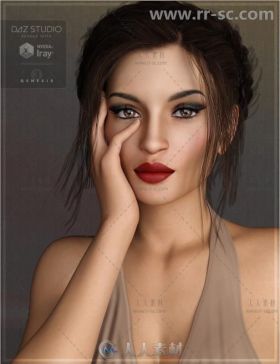 美丽性感女性角色3D模型合辑