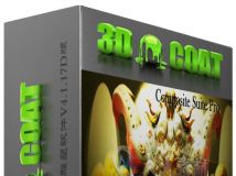 3D-Coat游戏模型雕塑软件V4.1.17D版 3D-Coat V4.1.17D Multilingual Win32 Win64
