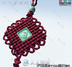 中国结3D模型Chinese knot C4D模型合辑