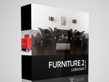 家具沙发柜桌3D模型合辑