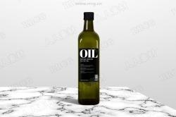 橄榄油方瓶PSD模板合集