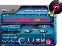 《BlackBerry手机铃声制作软件》(Bigasoft BlackBerry Ringtone Maker )v1.9.3.465...