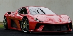 法拉利Ferrari 260GTB概念超跑汽车3D模型