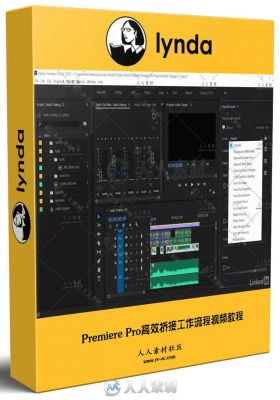 Premiere Pro高效桥接工作流程视频教程 Premiere Pro Guru Dynamic Link and the A...