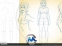 《Photoshop女性解剖结构绘画视频教程》Digital-Tutors Drawing Female Proportion...