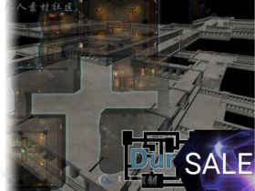 完整的生成地下城般的模糊蓝图脚本Unity游戏素材资源