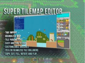 超拼贴地图2D与图片管理编辑器扩充Unity3D素材资源