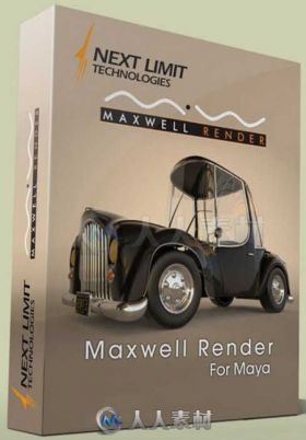 Maxwell Render麦克斯韦光谱渲染器Maya插件V3.2.14版 NextLimit Maxwell Render Ma...