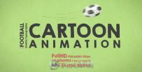 足球卡通风格文本动画AE模板 Videohive Soccer Kinetic Typography Cartoon 7834684