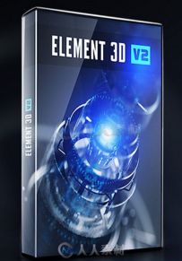 Element3d强大三维制作AE插件V2.0.7版 Element 3D v2.0.7 Build 2008 Plugin for A...