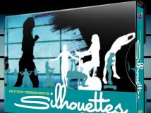 《DJ体育运动剪影视频素材-健身女士》Digital Juice Motion Designer's Silhouettes Fitness Women