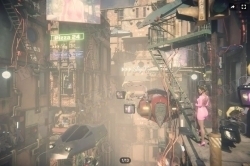 赛博朋克风格3D科幻城市场景Unity游戏素材资源