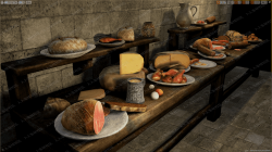 40种游戏准备食物适用多种类型道具UE4游戏素材资源