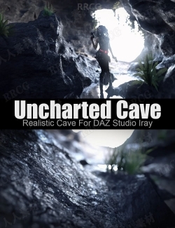 未知冒险神秘山洞洞穴场景3D模型合集