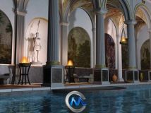 古罗马浴场3D模型