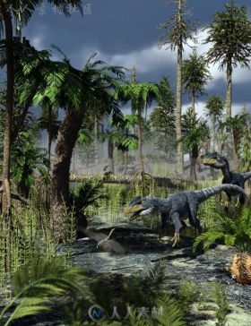 数百万年前的史前环境3D模型合辑