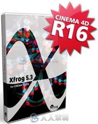 Greenworks XFrog植物C4DR16插件V5.3版 Greenworks XFrog v5.3 071014 For Cinema ...