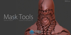 Mask Tools复杂纹理材质制作Blender插件V4.2.3版