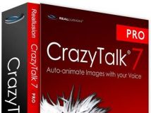 Reallusion CrazyTalk Pro照片也疯狂软件V7.32版 Reallusion CrazyTalk Pro 7.32 Win