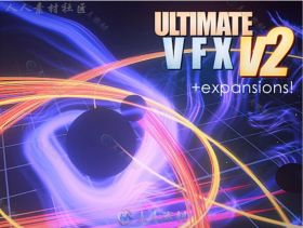 逼真的终极VFX粒子系统Unity游戏素材资源