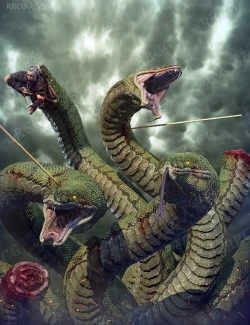 九头蛇恐怖邪恶怪兽3D模型合集