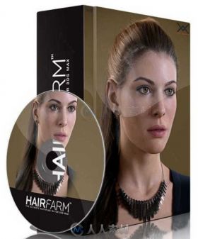Hair Farm头发农场3dsmax插件V2.6.1版 HAIR FARM PRO V2.6.1 FOR 3DS MAX 2013-201...