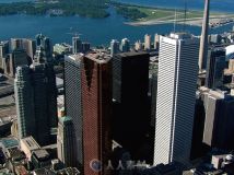 航拍城市高楼大厦高清视频素材
