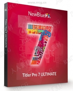NewBlueFX Titler Pro字幕设计软件V7.2.200609版