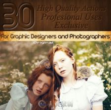 30款高质量照片调色PS动作graphicriver 30-High-Quality-Actions-8736645