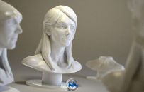 Blender女性头部与毛发雕刻艺术视频教程