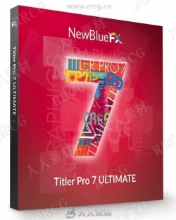 NewBlueFX Titler Pro字幕设计软件V7.3.200903版