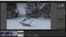 绝美冬季风景摄影后期视频教程