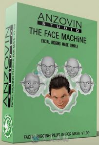 The Face Machine面部表情设置Maya插件V1.09版 The Face Machine v1.09 For Maya 2...