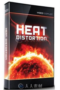 HeatDistortion热浪变型影视特效AE插件V1.0.30版 Video Copilot Heat Distortion v...