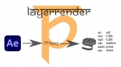 LayerRender单独图层直接渲染输出AE插件V1.5.3版