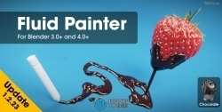 Fluid Painter流体绘制表面Blender插件V1.3.18版
