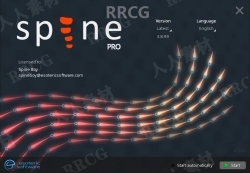 Spine pro 2D骨骼动画编辑工具软件V3.8.75版