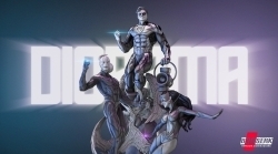 《绿灯侠》DC动漫角色雕塑雕刻3D模型