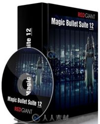 红巨星视觉特效插件包V12.0.0版 Red Giant Magic Bullet Suite v12.0.0