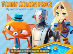 卡通动画角色光影光线着色器Unity游戏素材资源