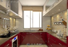 C4D现代厨房模型Kitchen3D模型合辑