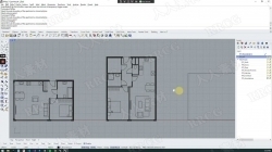 PlanFinder公寓平面图快速快速设计Rhino插件V1.15版