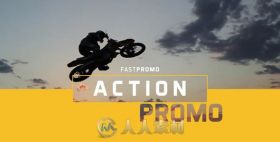时尚的动作促销幻灯片相册动画AE模板 Videohive Action Promo 10915667
