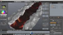 Blender熔岩纹理贴图动画训练视频教程