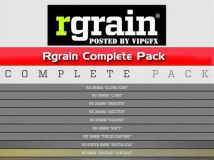 《胶片噪点颗粒模拟视频素材》Rgrain Complete Pack