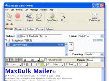 《全功能邮件群发》(Maxprog MaxBulk Mailer Pro)v8.3.3 Multilingual