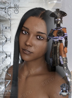 幻想玛雅众神古埃及角色服饰等3D模型合集