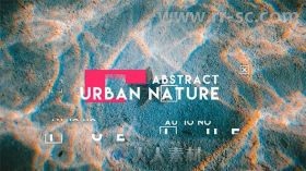 动感抽象城市旅游图片展示幻灯片相册动画AE模板Videohive Abstract Urban Slide 2...