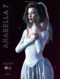 Arabella 7 Pro吸血鬼幻想朋克科幻等造型女性角色3D模型合集
